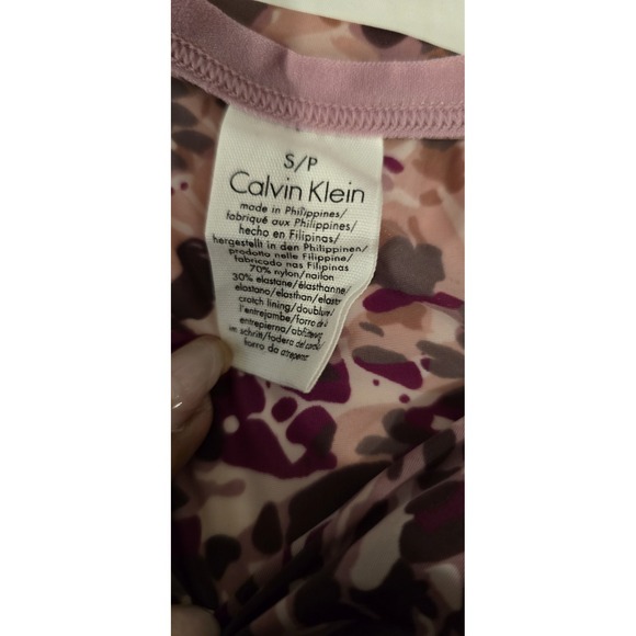 Vintage 90s y2k Calvin Klein Bikini Frost Sheer Pantie & bra Set NWT SIZE S/36C - Picture 3 of 7